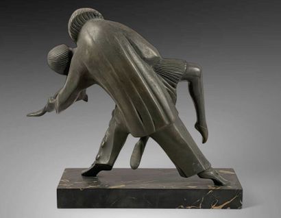 Thomas CARTIER (1879-1936).
Les danseurs.
Bronze...