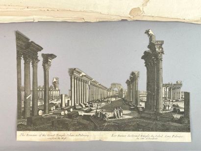 Réunion de trente-huit gravures et vues d'optiques...