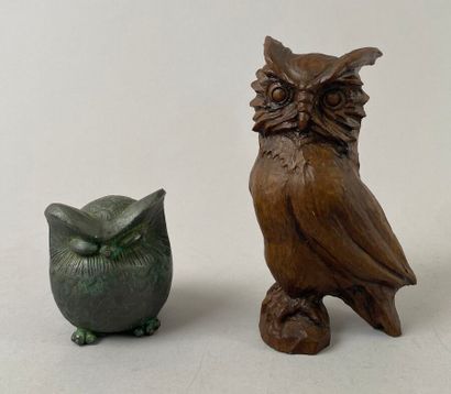 Réunion de sujets comprenant :
- Hibou.
Sujet...