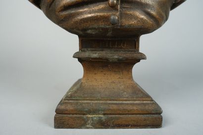 École du XIXe siècle.
Buste de Murillo.
Bronze.
(Oxydations.)
Haut....