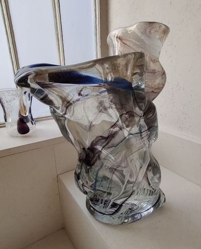 Attribué à Aristide NAJEAN.
Grand vase en...