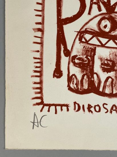 Hervé DI ROSA (né en 1959).
Raymond.
Lithographie,...
