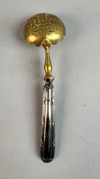 Lot en argent et argent fourré (925 et 800...