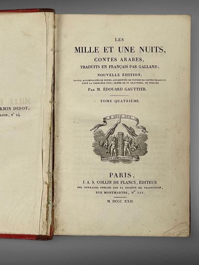 ANONYME. Les Mille et Une Nuits. Contes arabes...