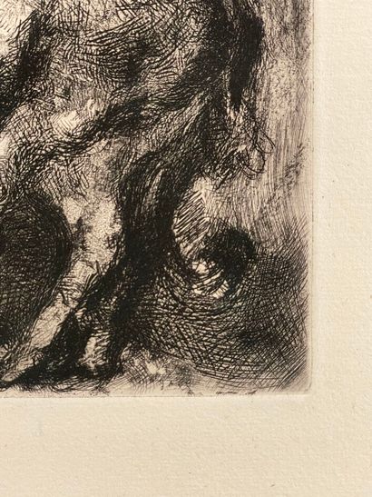 Marc CHAGALL (1887-1985)
L'âne et le lion;...