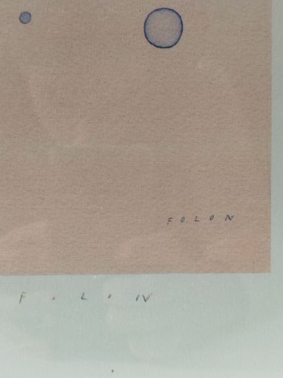 D'après Jean-Michel FOLON (1934-2005).
Composition....