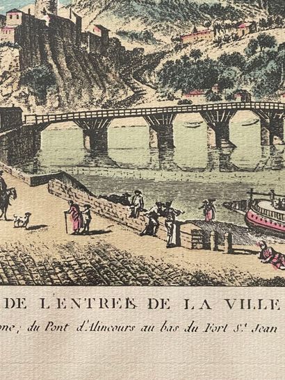 D'après Jean Baptiste LALLEMAND
Vue de l'entrée...