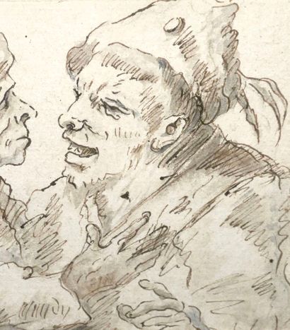 Attribué à Charles ESCHARD (1744-1820).
Étude...