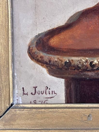 Lucien JOULIN (1842- c.1900).
Nature morte...