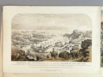 Réunion de six gravures et lithographies...