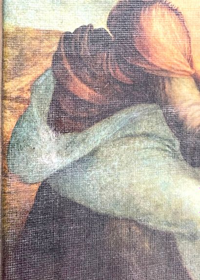 D'après Léonard de Vinci.
La Vierge, l'Enfant...