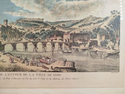 D'après Jean Baptiste LALLEMAND
Vue de l'entrée...