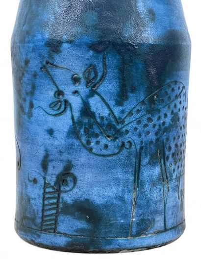 Jacques BLIN (1920-1995) 
Ceramic vase with...