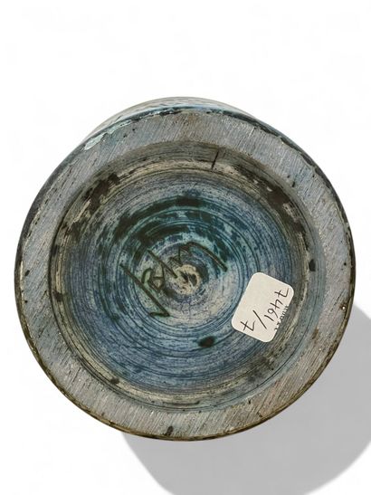 Jacques BLIN (1920-1995) 
Ceramic vase with...
