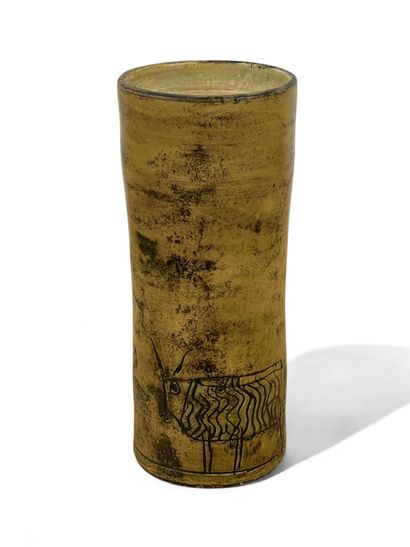 Jacques BLIN (1920-1995)
Ceramic vase with...