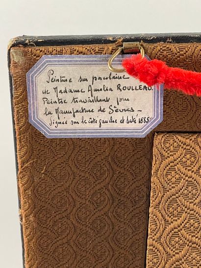 Amelia ROULLEAU née BRABANT, painter at the...