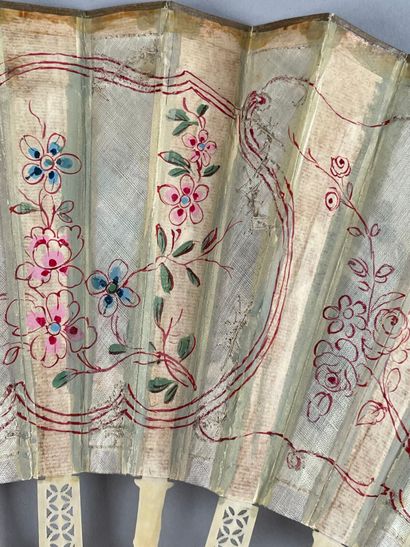 Le serment d'amour, France, circa 1780.
Folded...