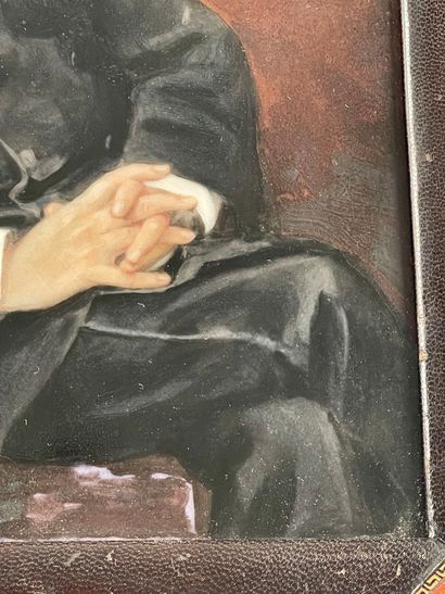Amelia ROULLEAU née BRABANT, painter at the...