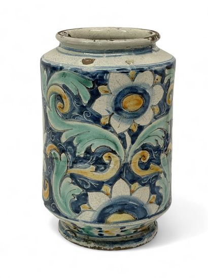 ITALIE, Sicile, Caltagirone.
Vase décoré...
