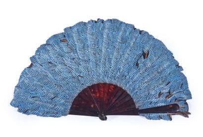 Jay feathers, France, circa 1890-1900.
Large...