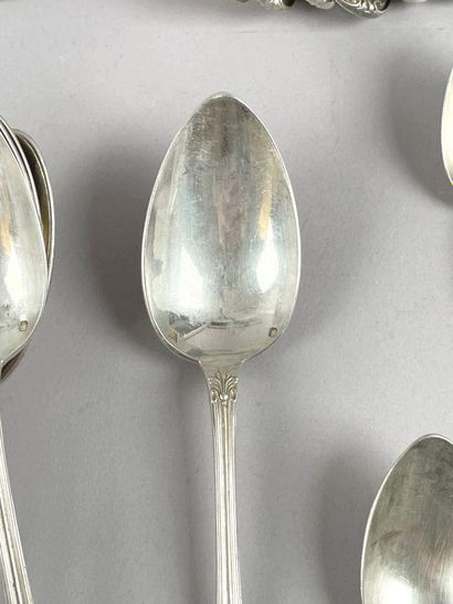 Partie de ménagère en argent (925 millièmes),...