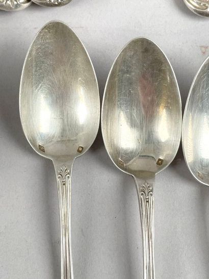 Partie de ménagère en argent (925 millièmes),...