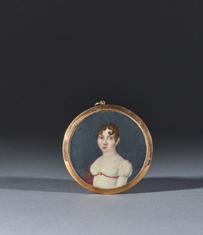 French school, First Empire period
Two miniatures...