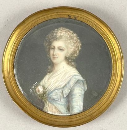 French school circa 1900.
Portrait of Madame...