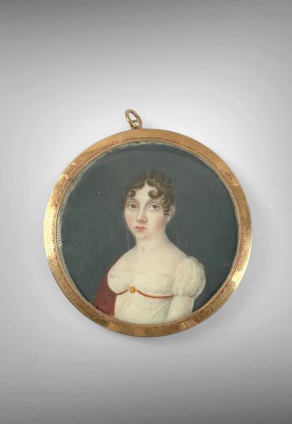 French school, First Empire period
Two miniatures...