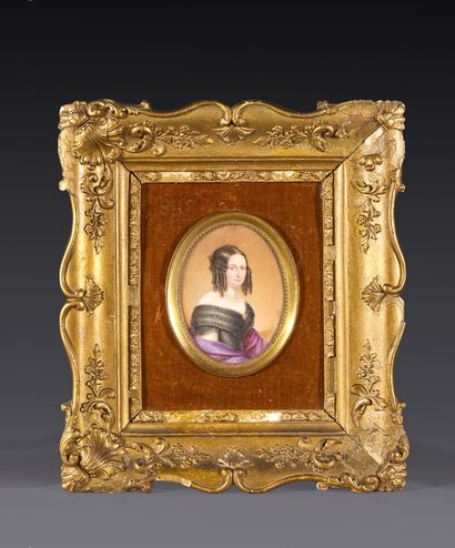 Richard SCHWAGER (1822-1880).
Portrait of...