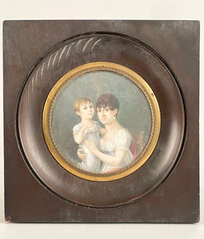 Monogrammist with lyre, French school circa...