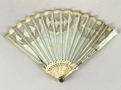 Optique, France, circa 1800.
Folded fan with...