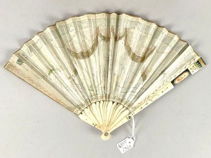 La musicienne à la lyre, Europe, circa 1800.
Folded...