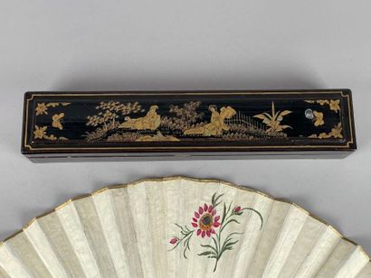 Exotic refinement, Europe, circa 1780.
Folded...