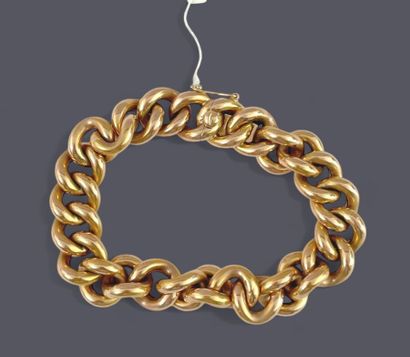 Bracelet in 18k (750 thousandths) yellow...
