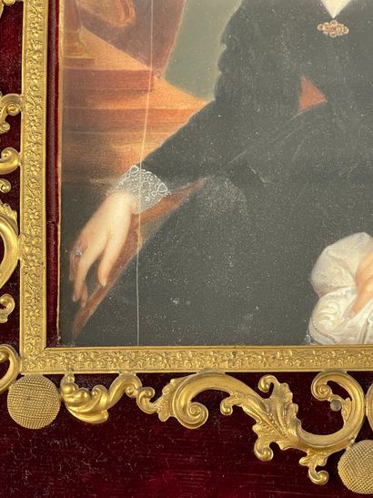 French or Catalan school, circa 1840-1850
Portrait...