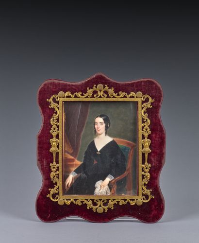French or Catalan school, circa 1840-1850
Portrait...