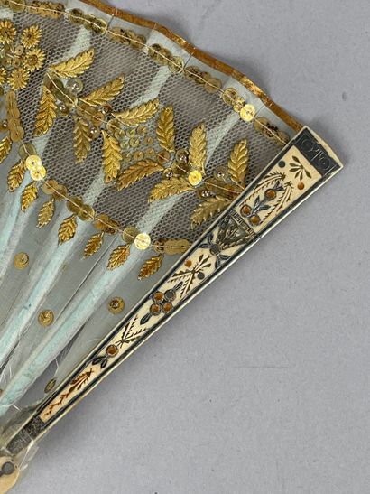 Optique, France, circa 1800.
Folded fan with...