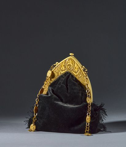 Handbag, Europe, circa 1920.
Purse-shaped...