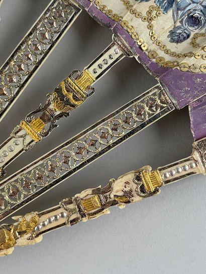 Le serment d'amour, France, circa 1780.
Folded...