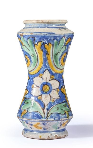 ITALIE, Sicile, Caltagirone. 
Albarello cintré...