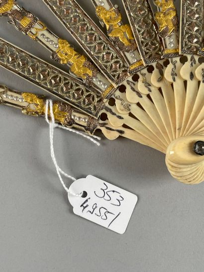 Le serment d'amour, France, circa 1780.
Folded...