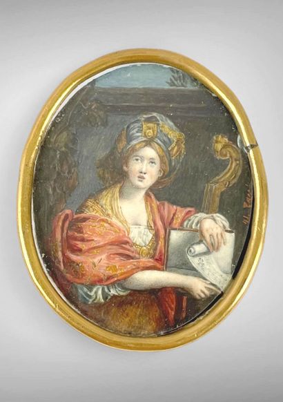 French or Italian school of the 19th century
The...