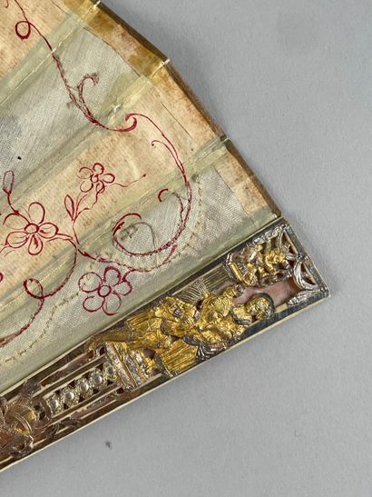 Le serment d'amour, France, circa 1780.
Folded...