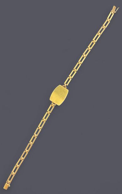 Bracelet in 18k (750 thousandths) yellow...