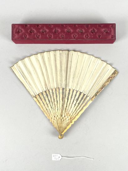 Adonis endormi, Europe, vers 1720.
Éventail...