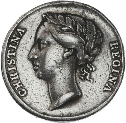SWEDEN: CHRISTINE (1632-1654) 
Silver medal....