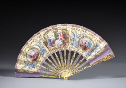 Le serment d'amour, France, circa 1780.
Folded...