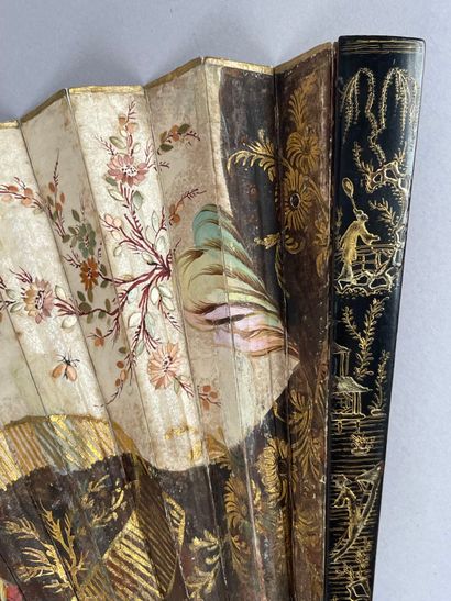 Exotic refinement, Europe, circa 1780.
Folded...
