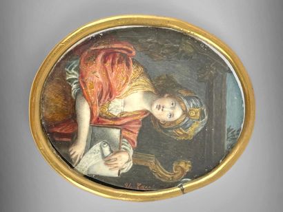 French or Italian school of the 19th century
The...